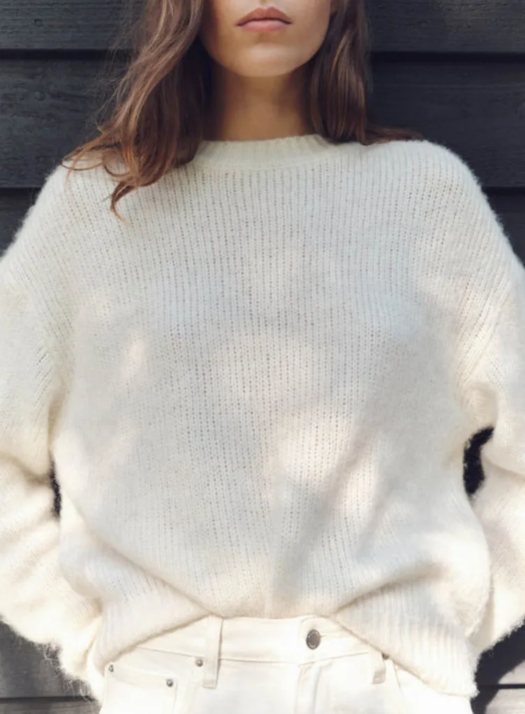 Assembly Label Ariel Knit - cream colour. Best knitwear brands Australia article.
