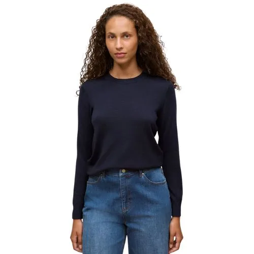 Trenery Merino Classic Crew in Night Sky - best knitwear brands Australia