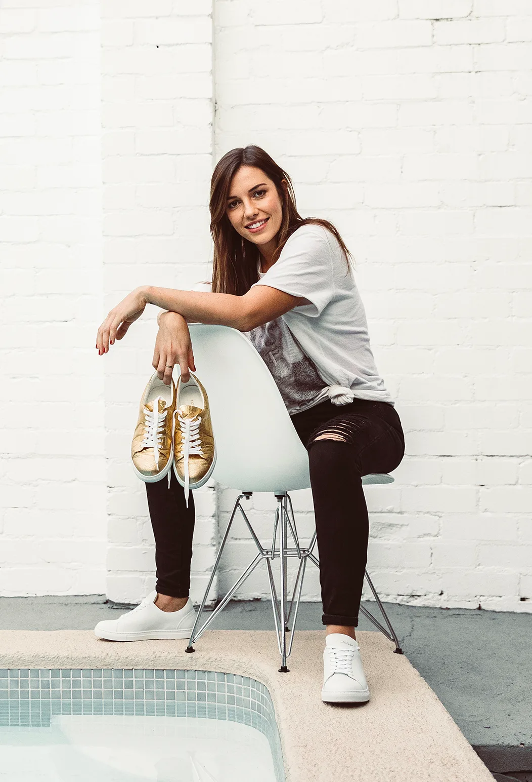 Caroline Breure started her own shoe company. 