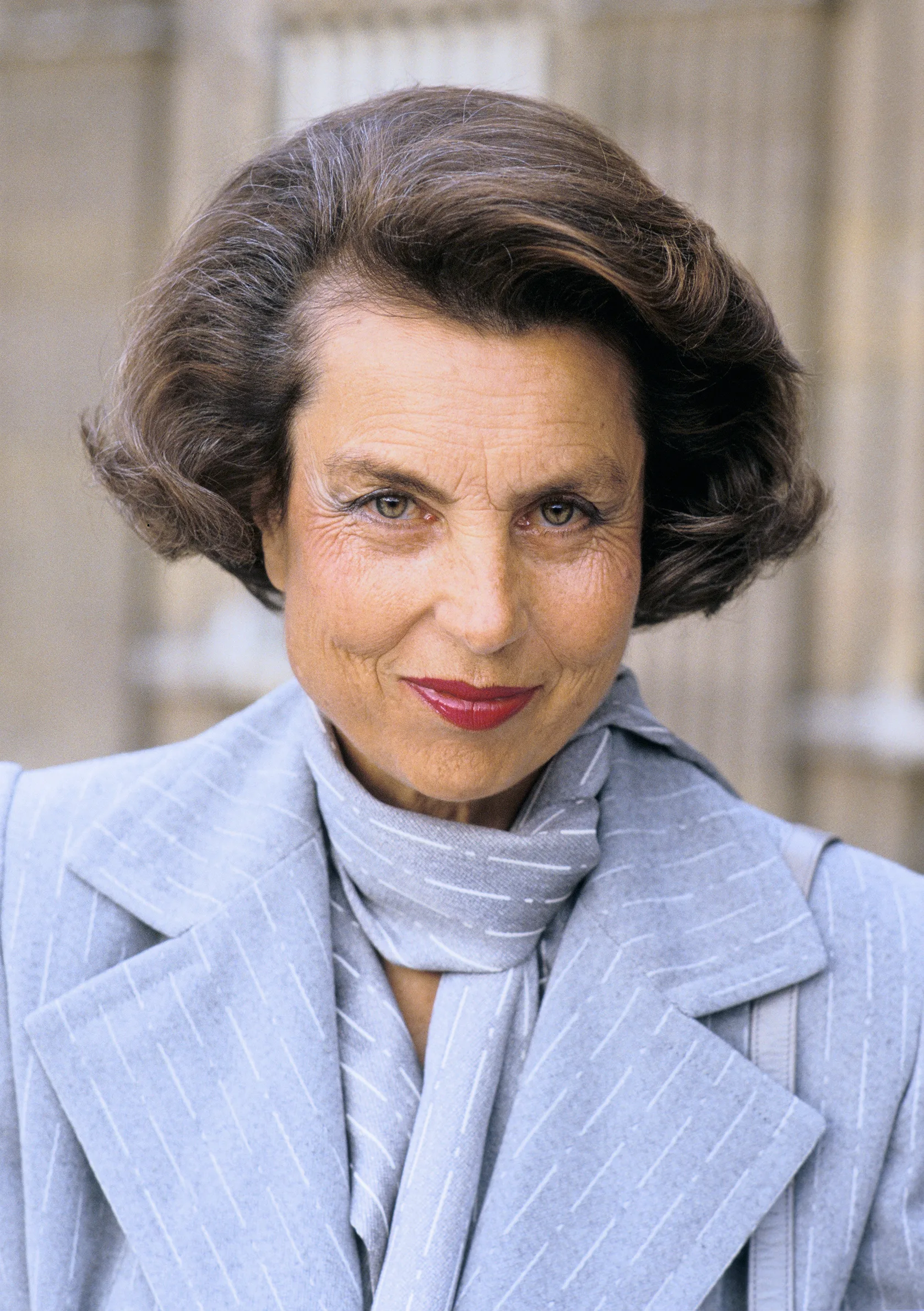 Liliane Bettencourt, L'Oreal heiress who was the world's richest woman. 