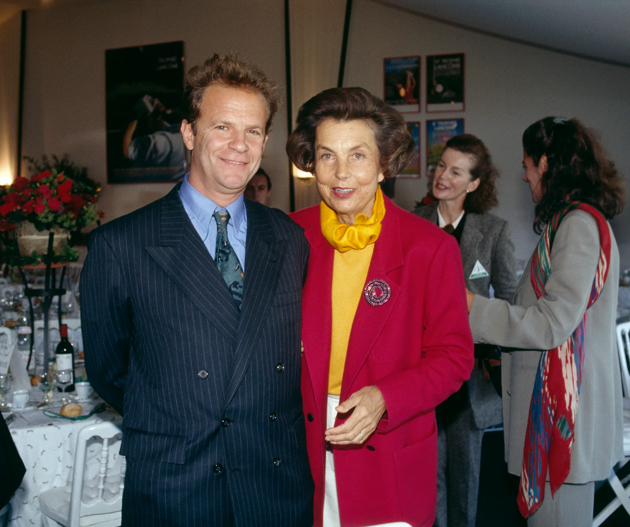 The world's richest woman Liliane Bettencourt and Fran&ccedil;ois Marie Banier who was found to be exploiting the her. 
