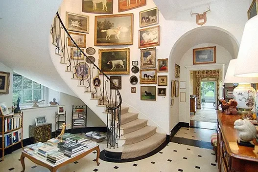 Brooke Astor's luxurious apartment. 