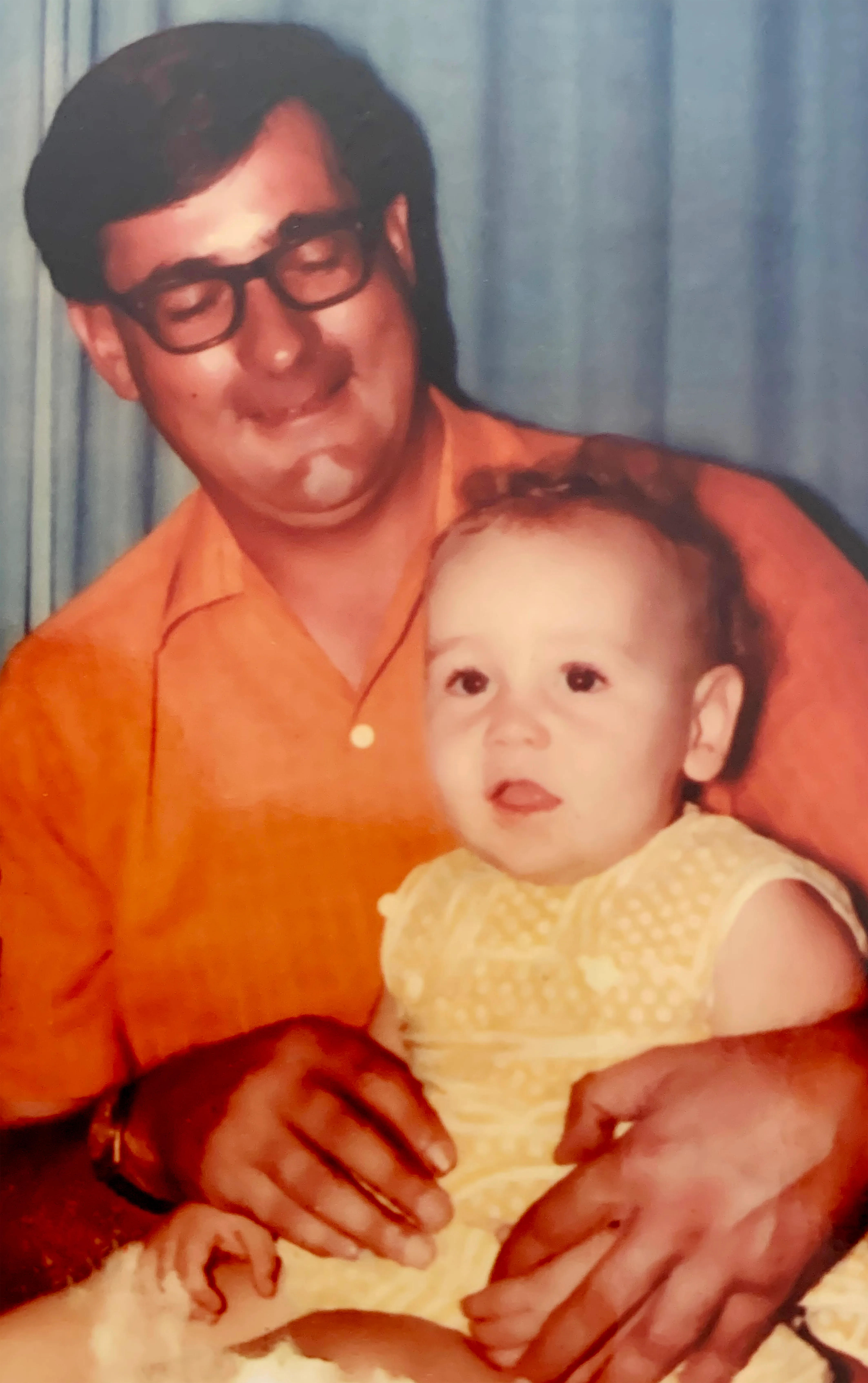 Lynda Holden's baby Eugene Daniel with his adoptive father