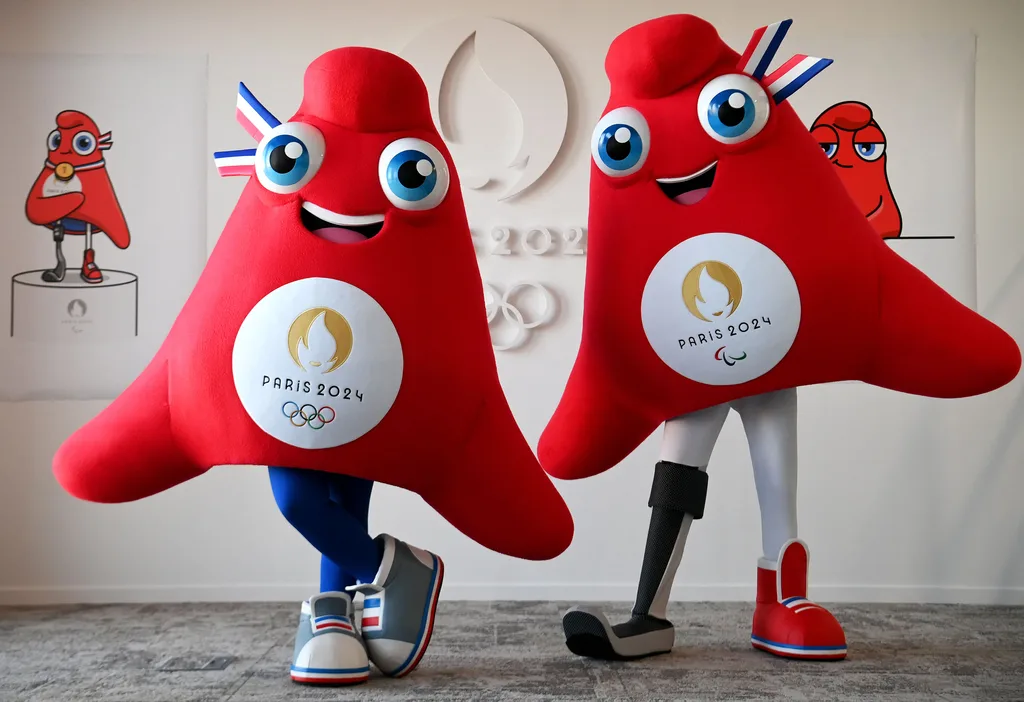 the mascots for the paris 2024 olympics