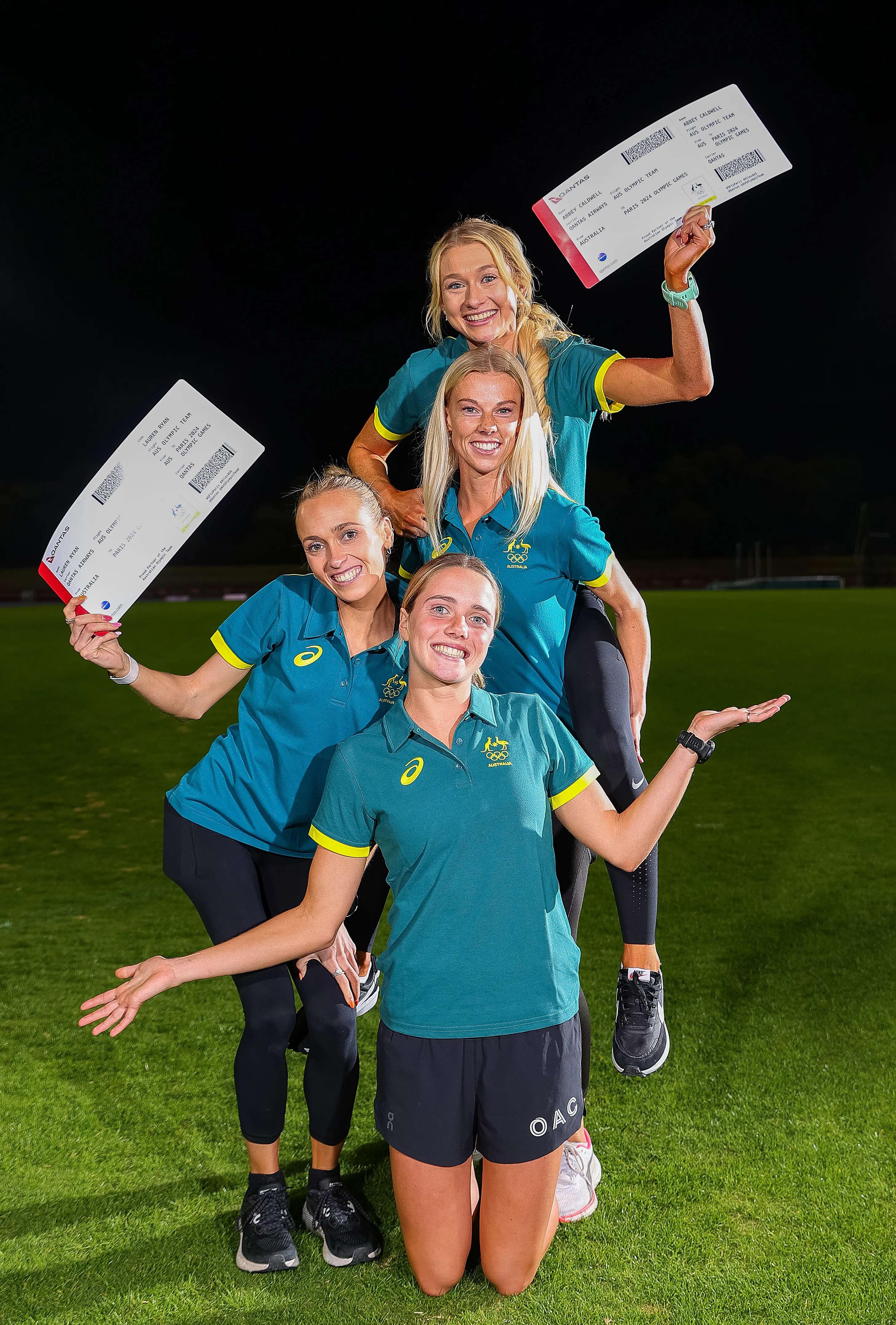 members of the australian athletics 2024 olympics team