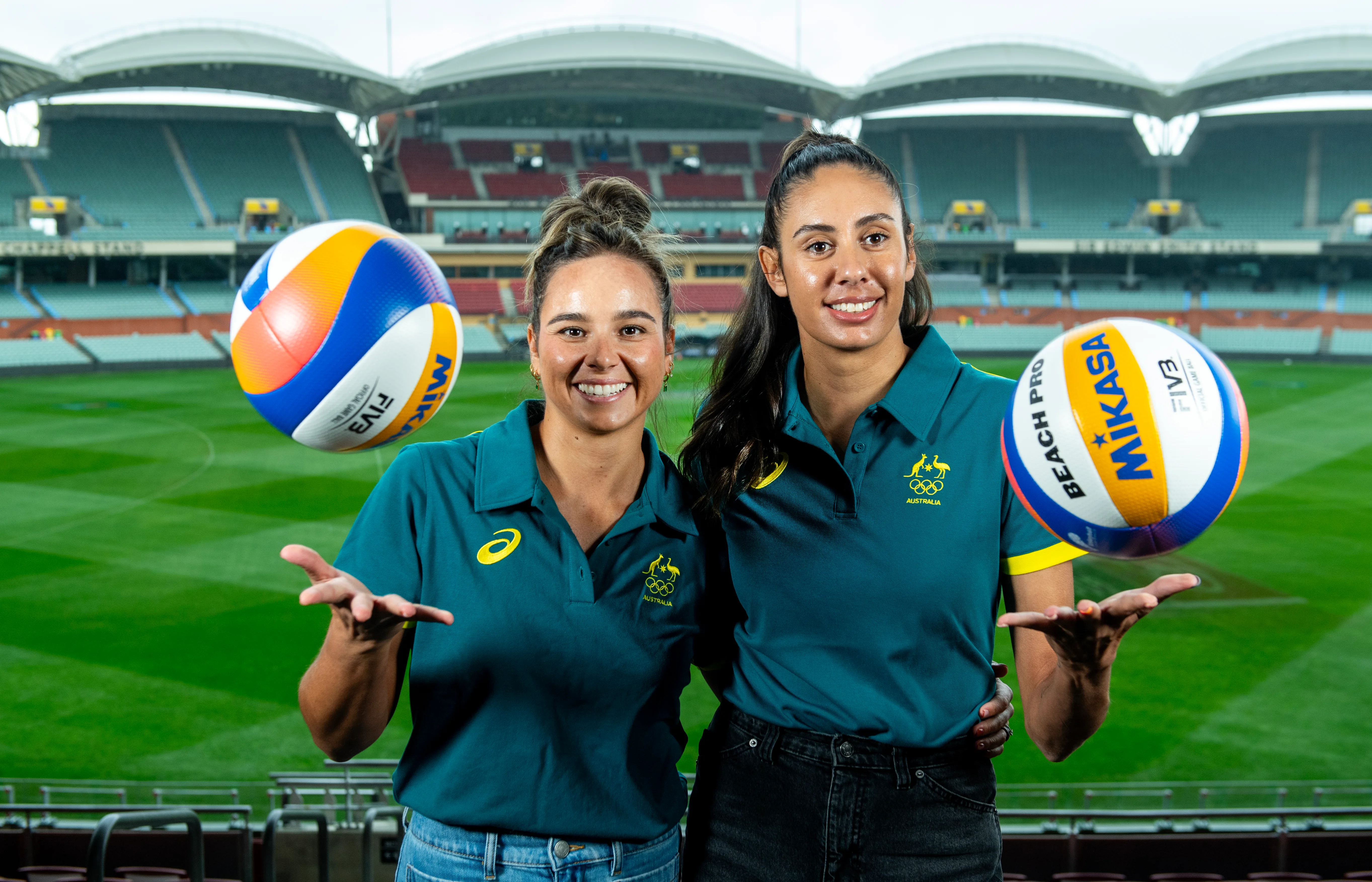 the australian beach volleyball women's team for the 2024 olympics