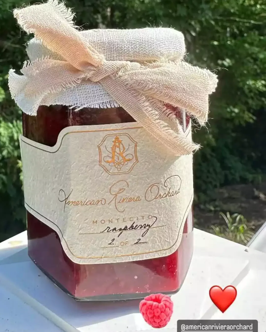 American Riviera Orchard jam