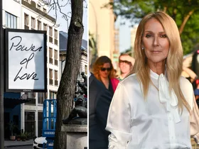 Céline Dion makes a glamorous and emotional return to the stage