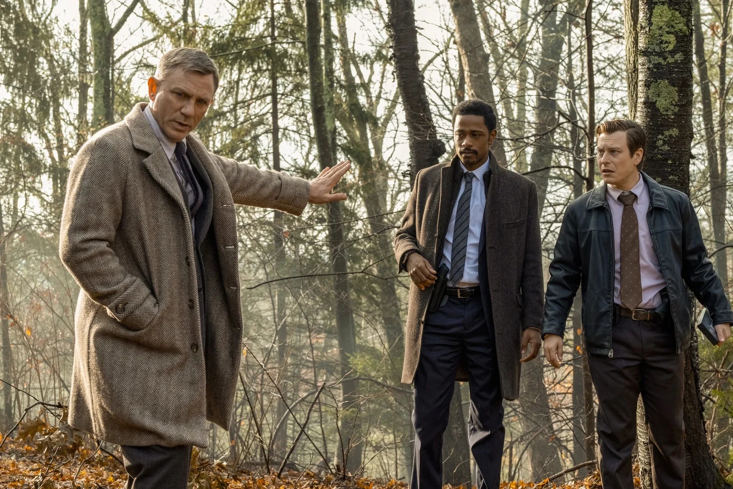 a scene from the knives out movie
