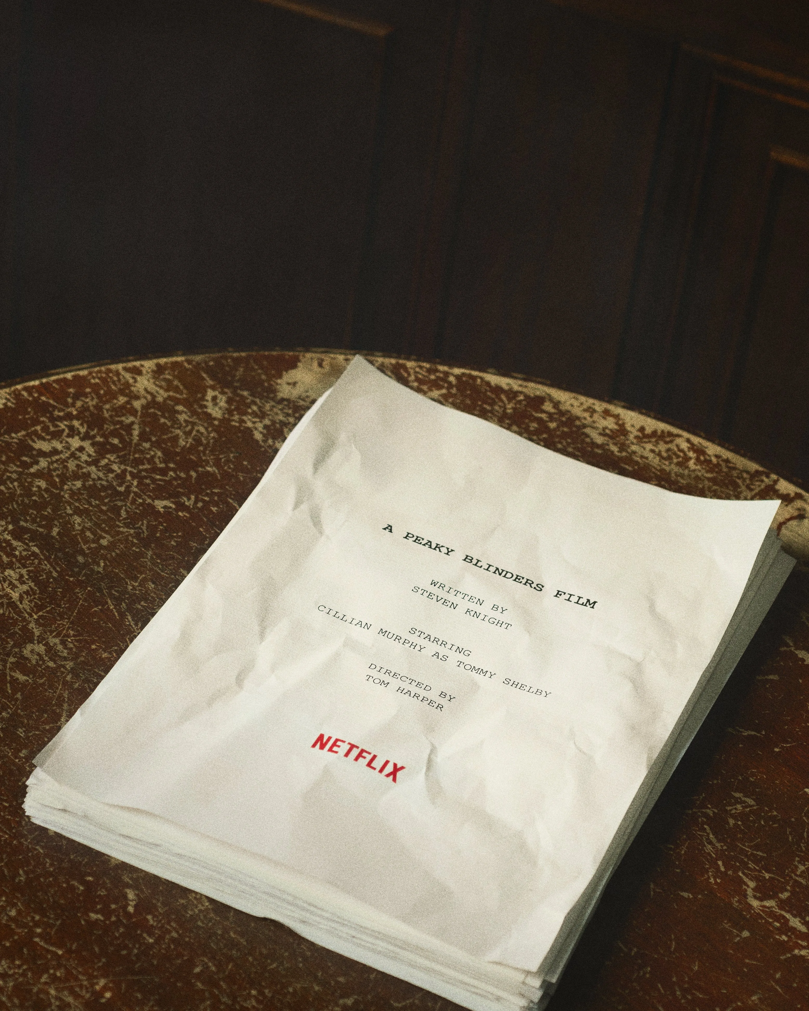Screenshot of Netflix's movie announcement.