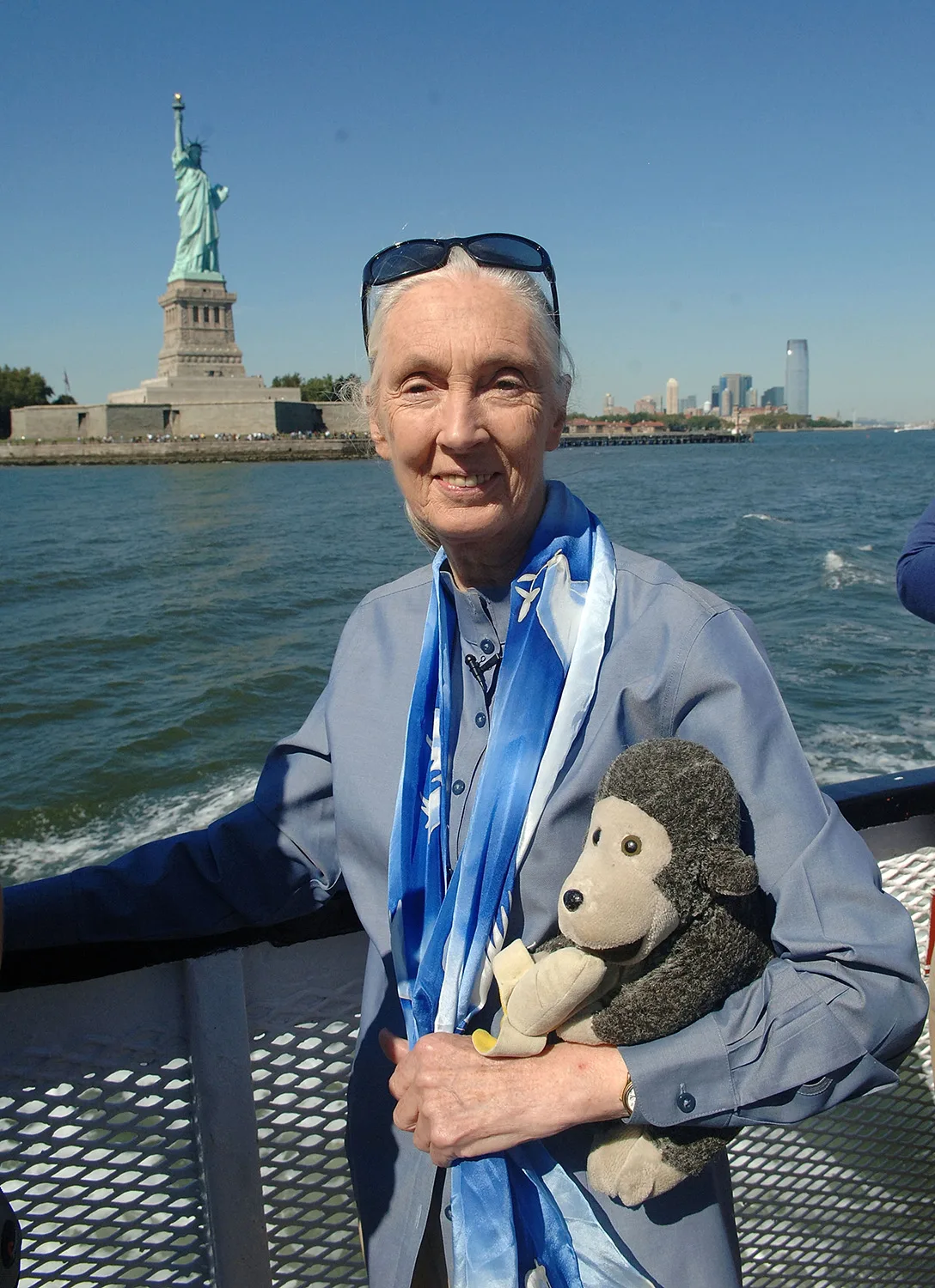 Dr Jane Goodall in New York