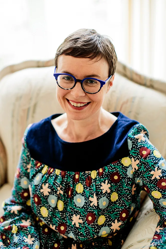 Dimity helps people create audio of their life story.