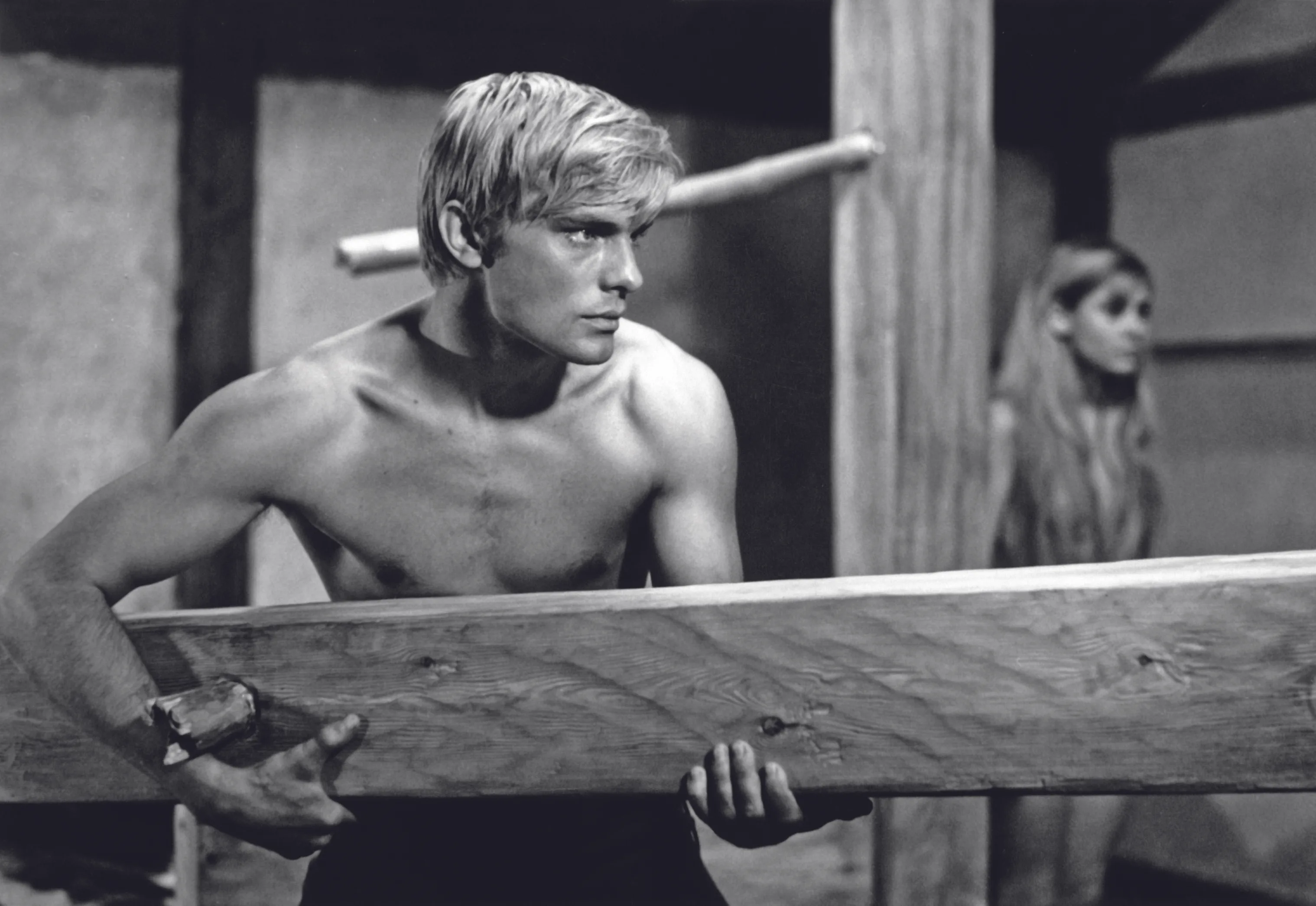 Oleg Vidov in a film.