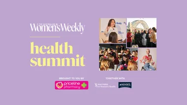 "The Australian Women's Weekly Health Summit 2023 with speakers and attendees, brought by Priceline Pharmacy."