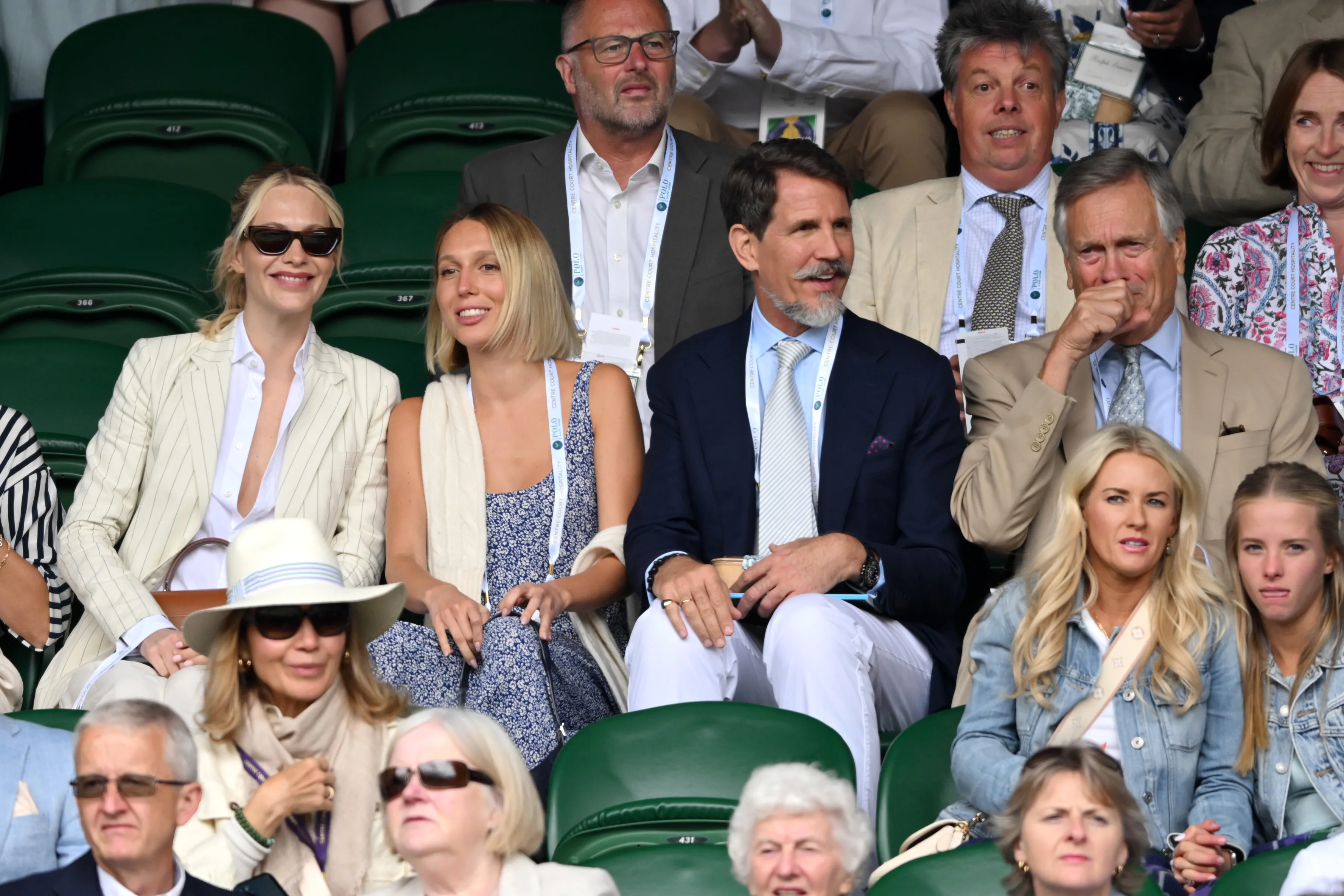 Celebrities Wimbledon 2024
