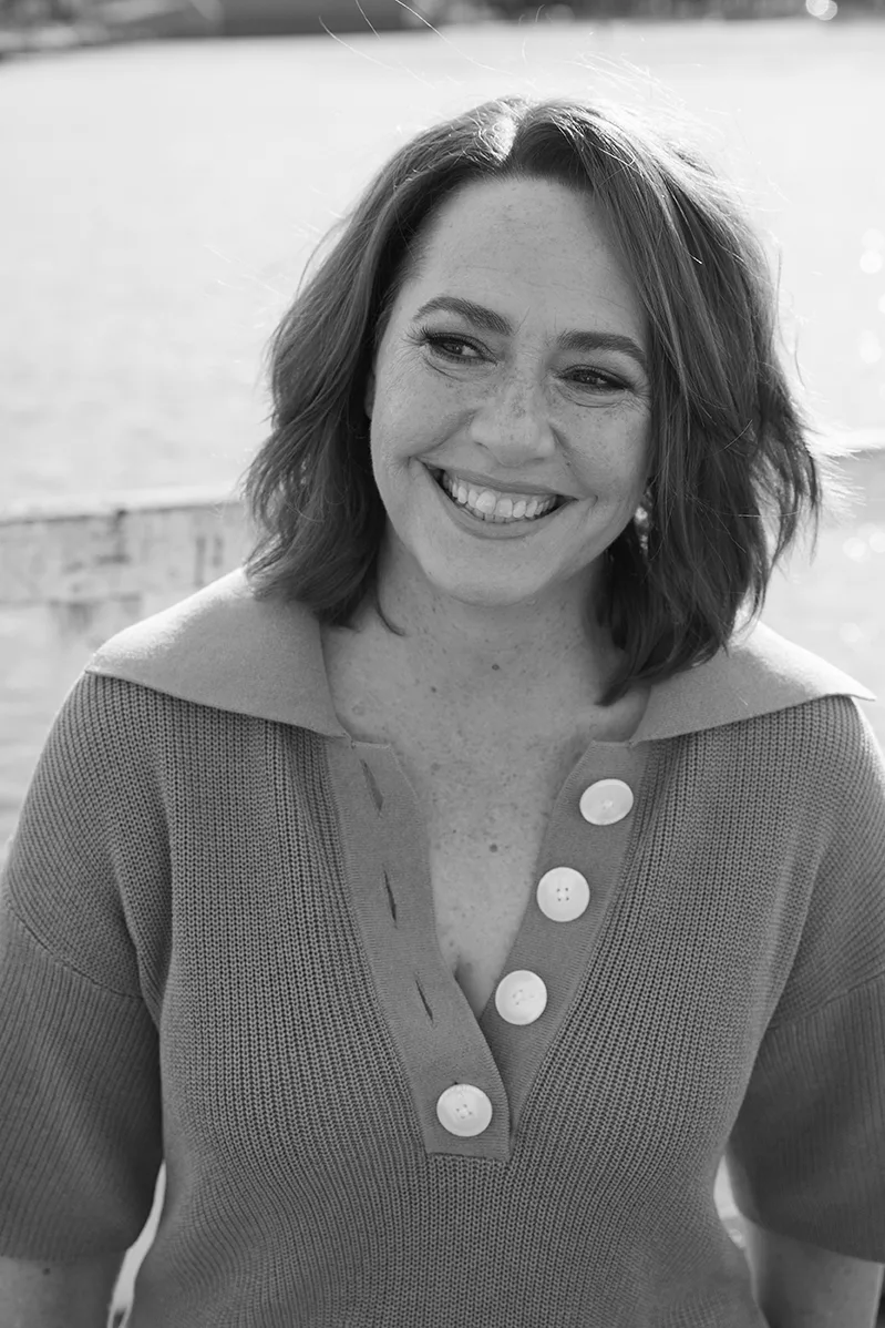 Lisa Millar black and white image Photo by Sam Bisso
