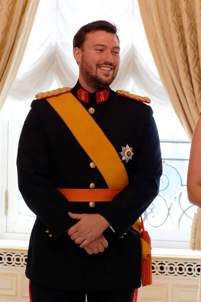 Prince Sebastien of Luxembourg during the reception at the Grand Ducal Palace on the National Day on June 23, 2019 in Luxembourg, Luxembourg. (Photo by Sylvain Lefevre/WireImage)