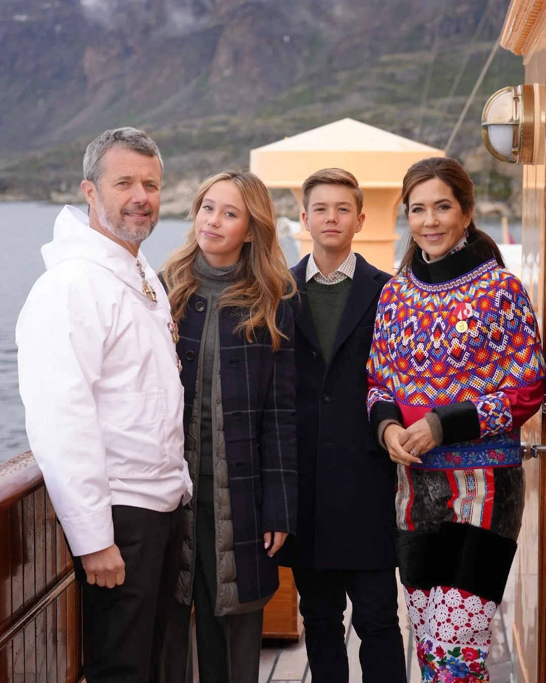 prince vincent princess josephine queen mary and king frederik