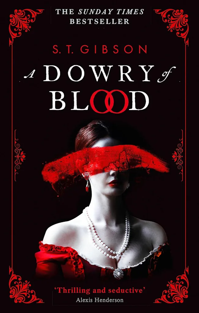 book cover of A Dowry of Blood by S.T. Gibson