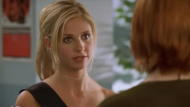 Sarah Michelle Geller as Buffy the Vampire Slayer