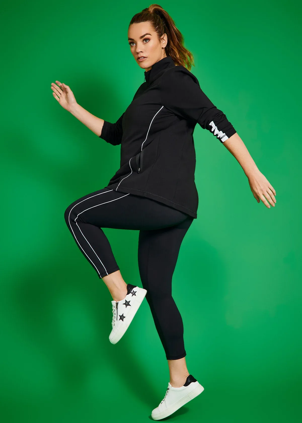 Taking Shape black leggings