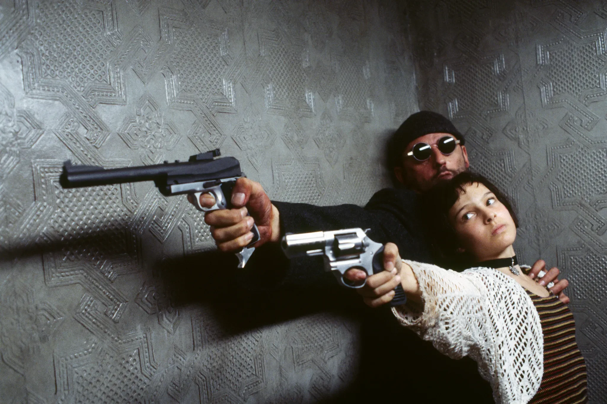 a still from the natalie portman movie leon the p;rofessional