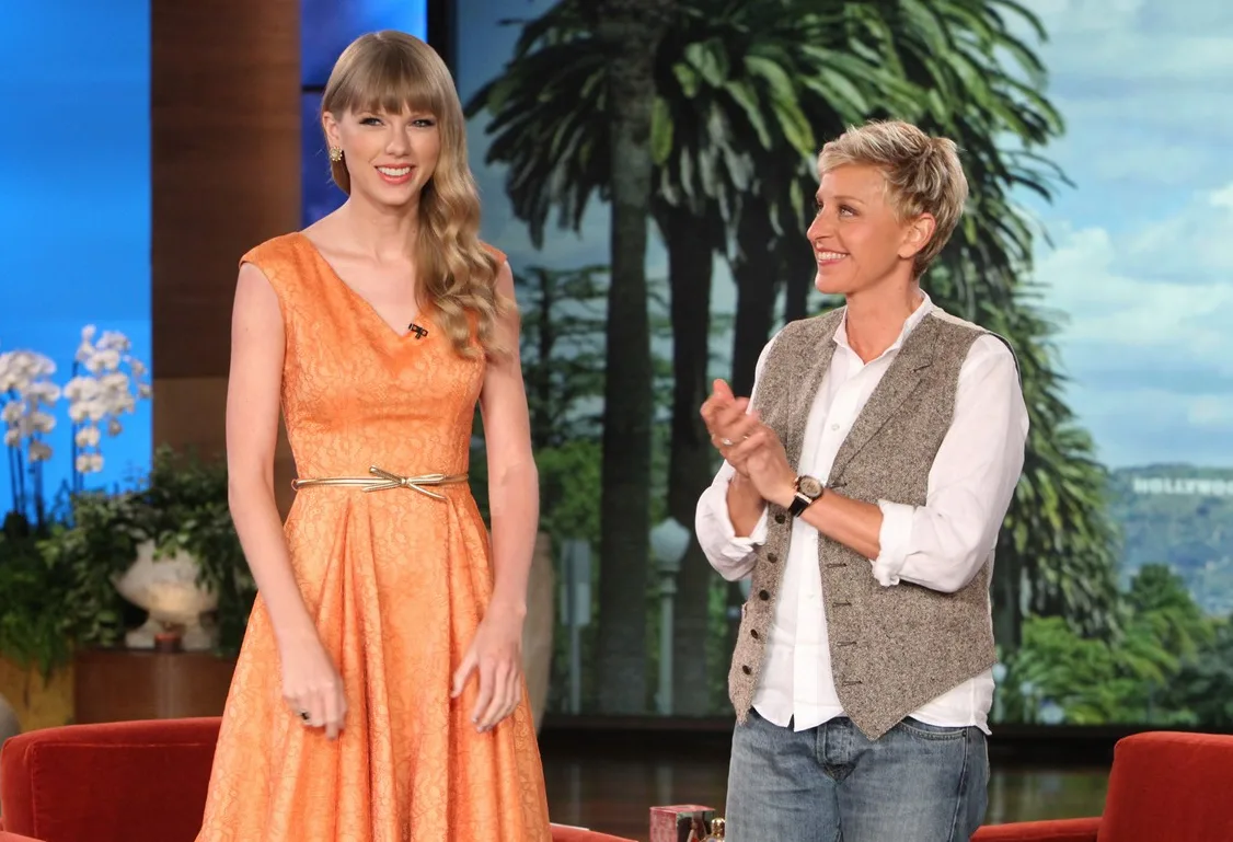 taylor swift on ellen's show