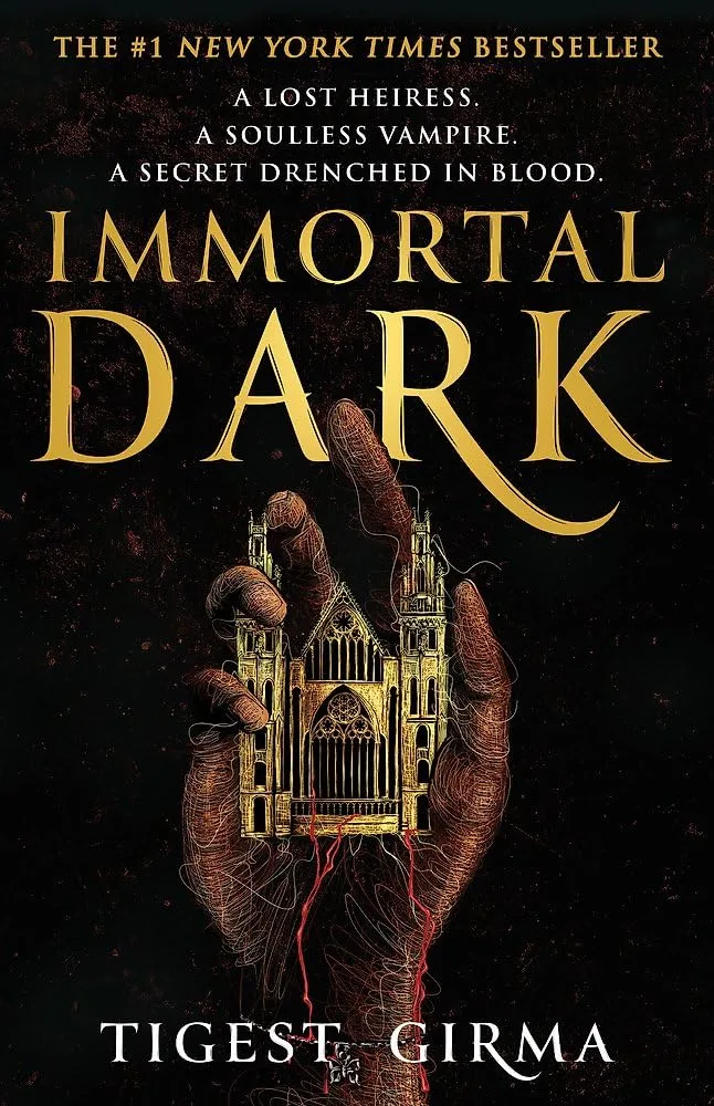 book cover of Immortal Dark by Tigest Girma