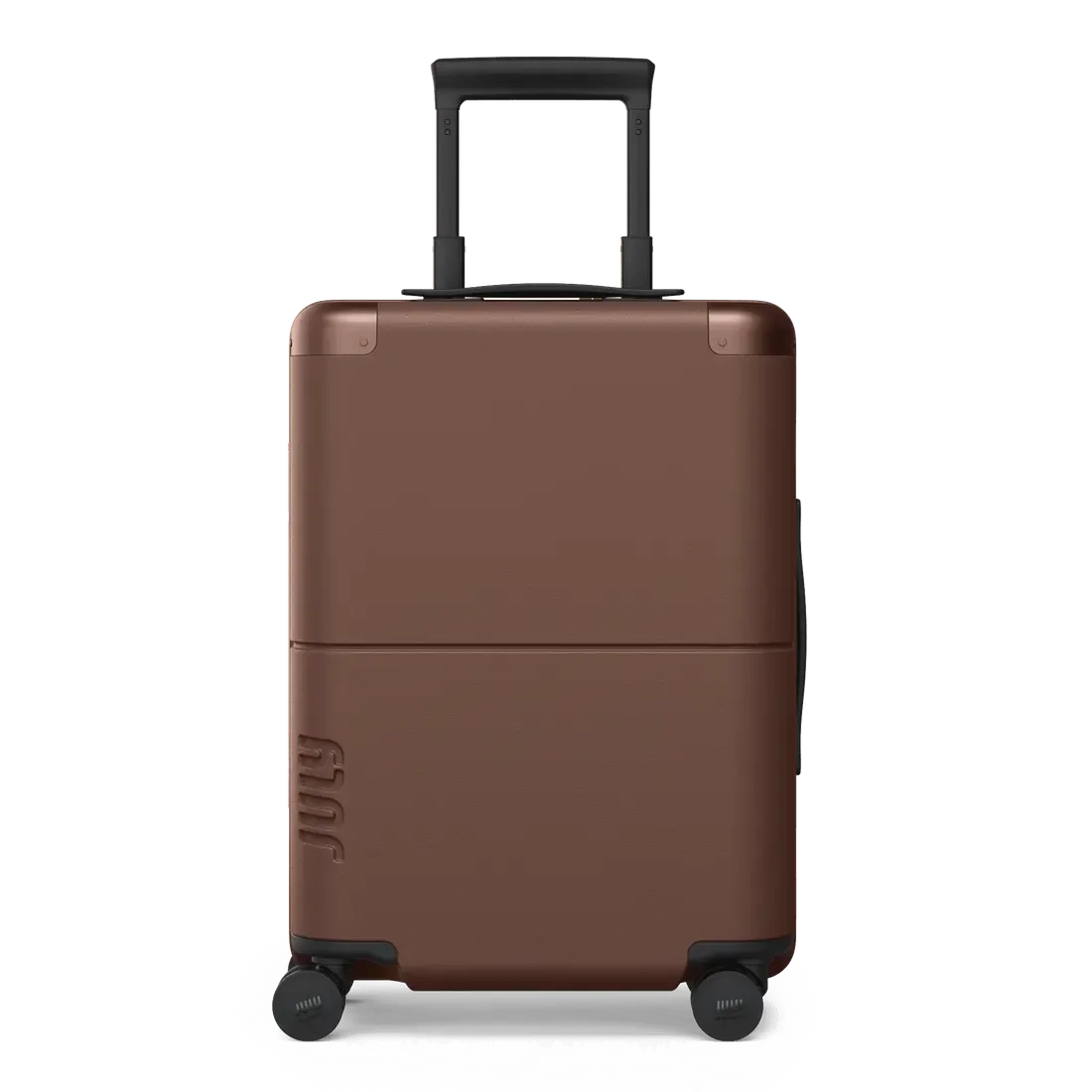 July hard case Carry On Bag in brown.