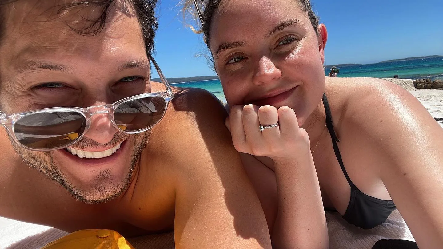 rob mills and his partner georgie tunny