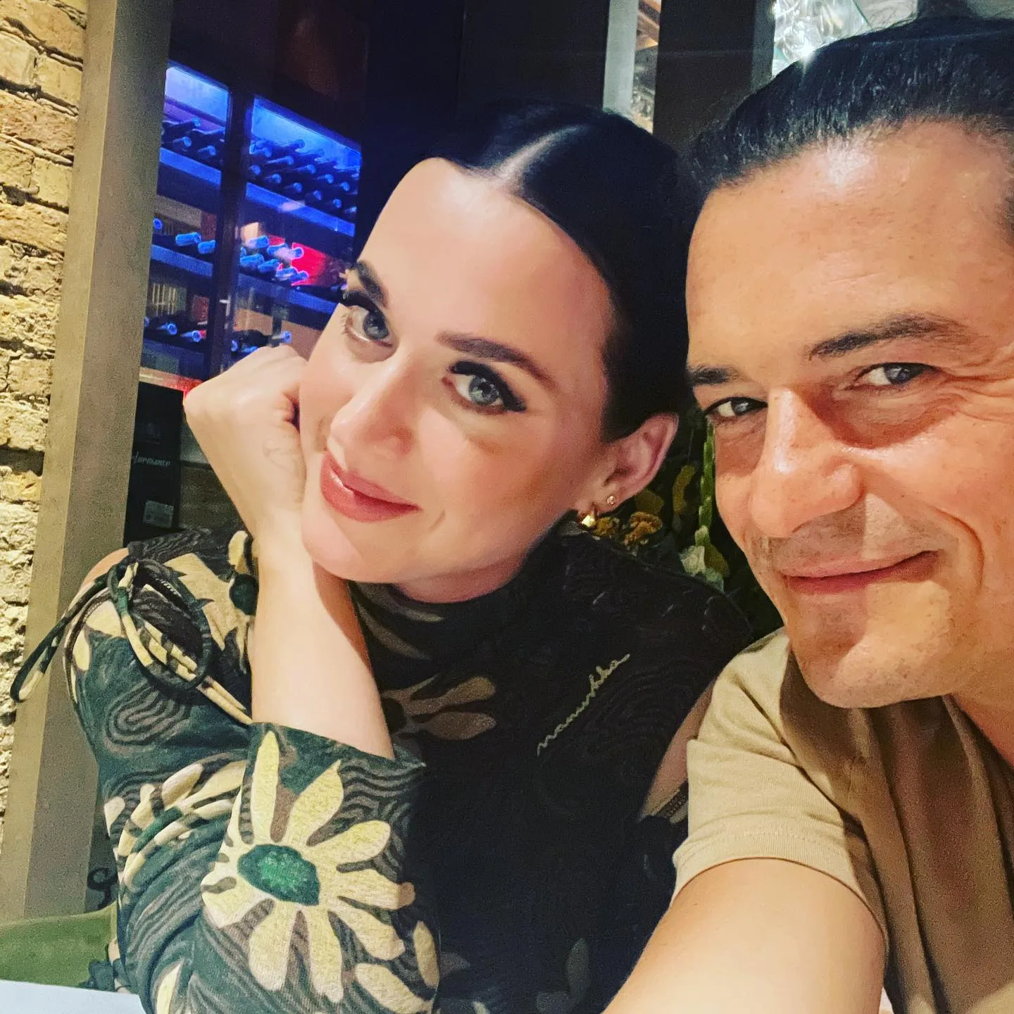 katy perry and her soon-to-be husband orlando bloom