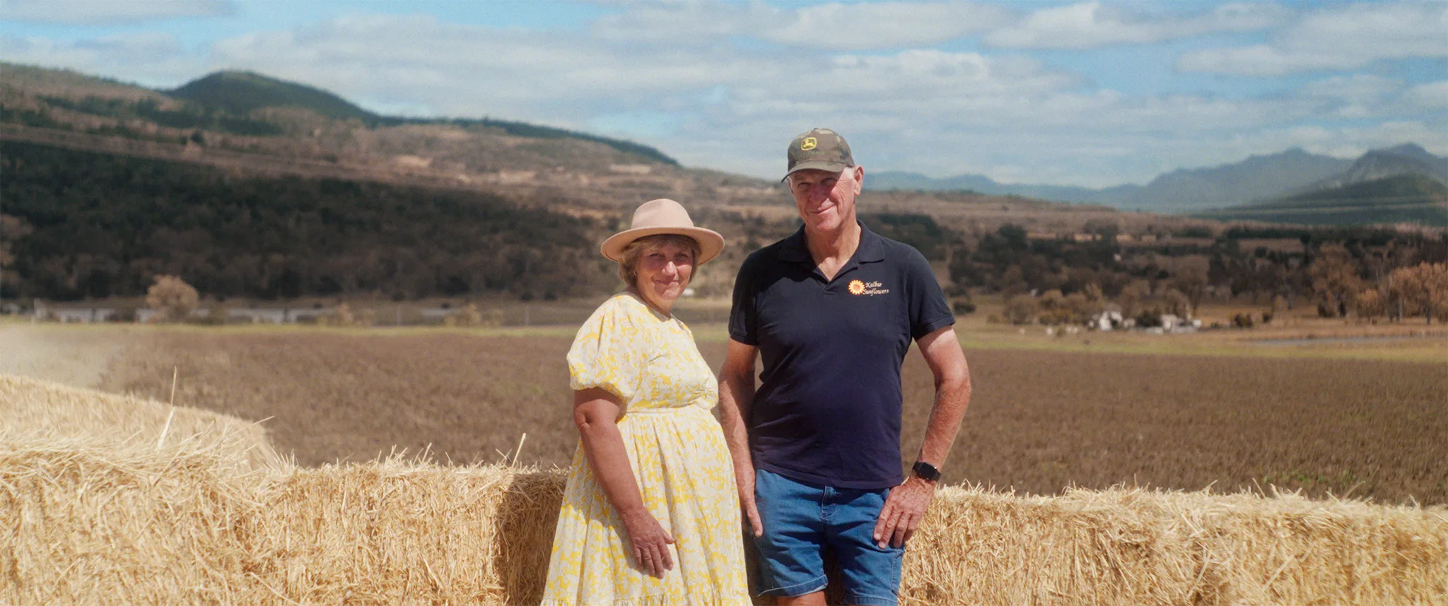 Jenny and Russel feature in the film Growing Happiness.