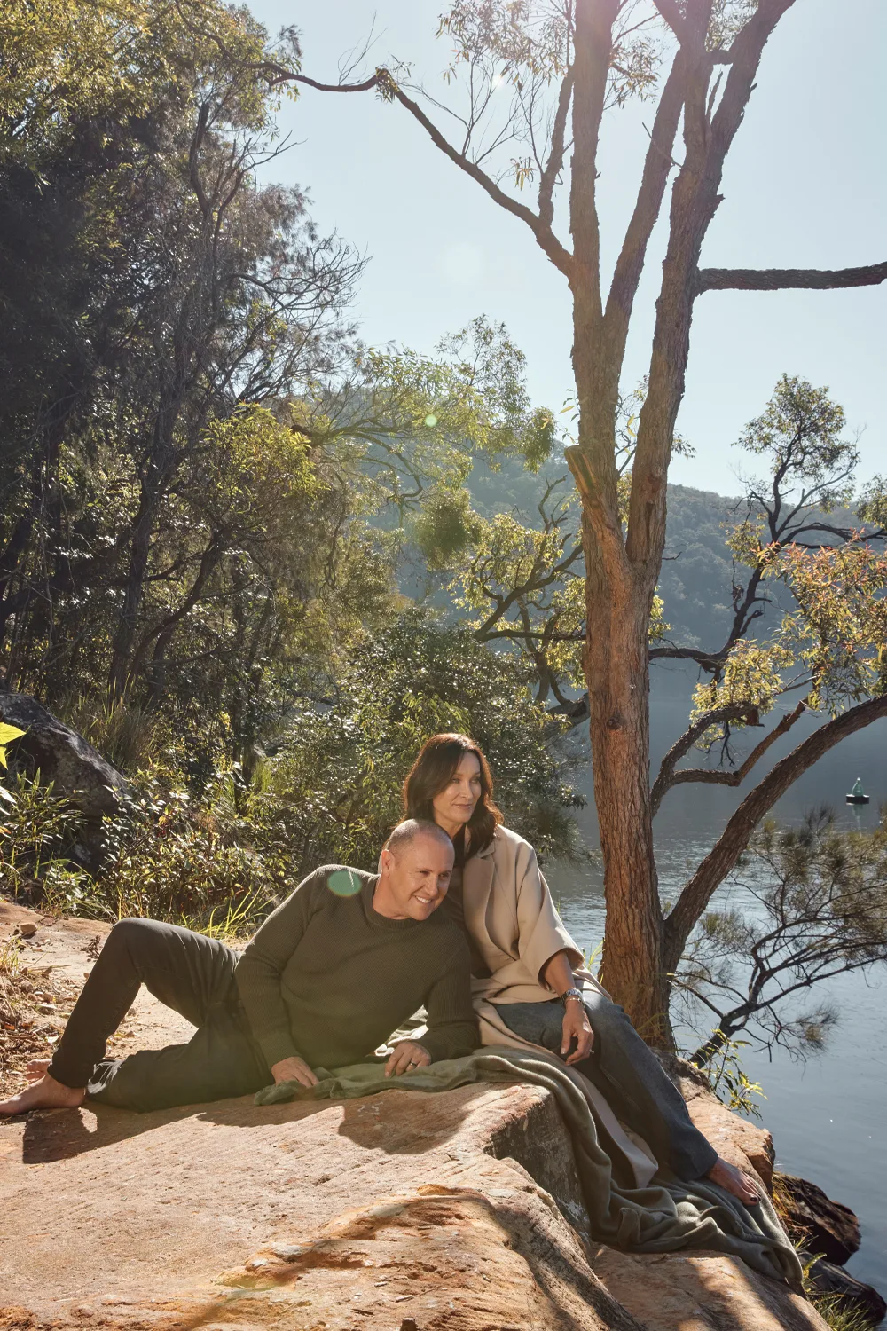 Larry Emdur and his wife Sylvie.