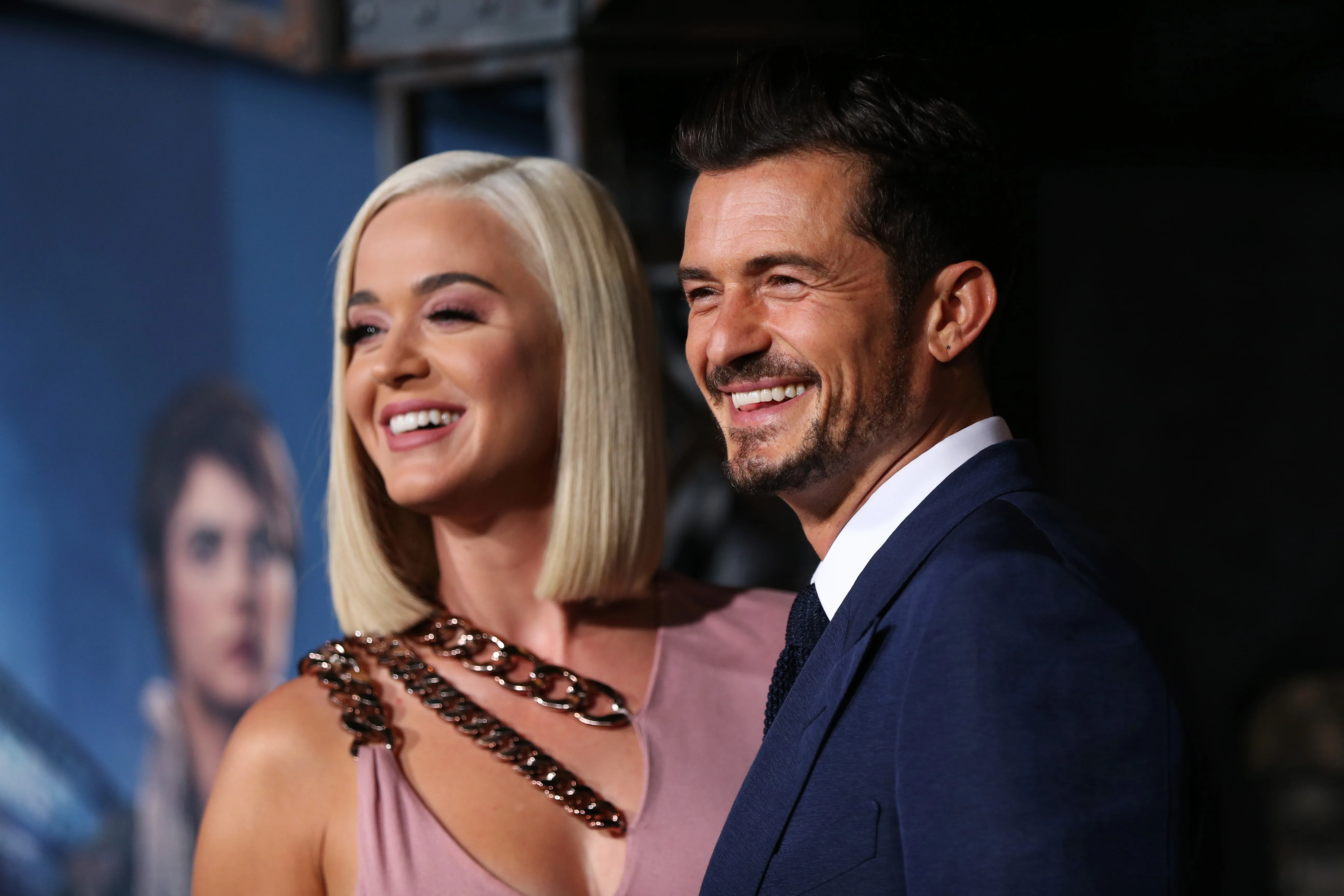 katy perry and her soon-to-be husband orlando bloom