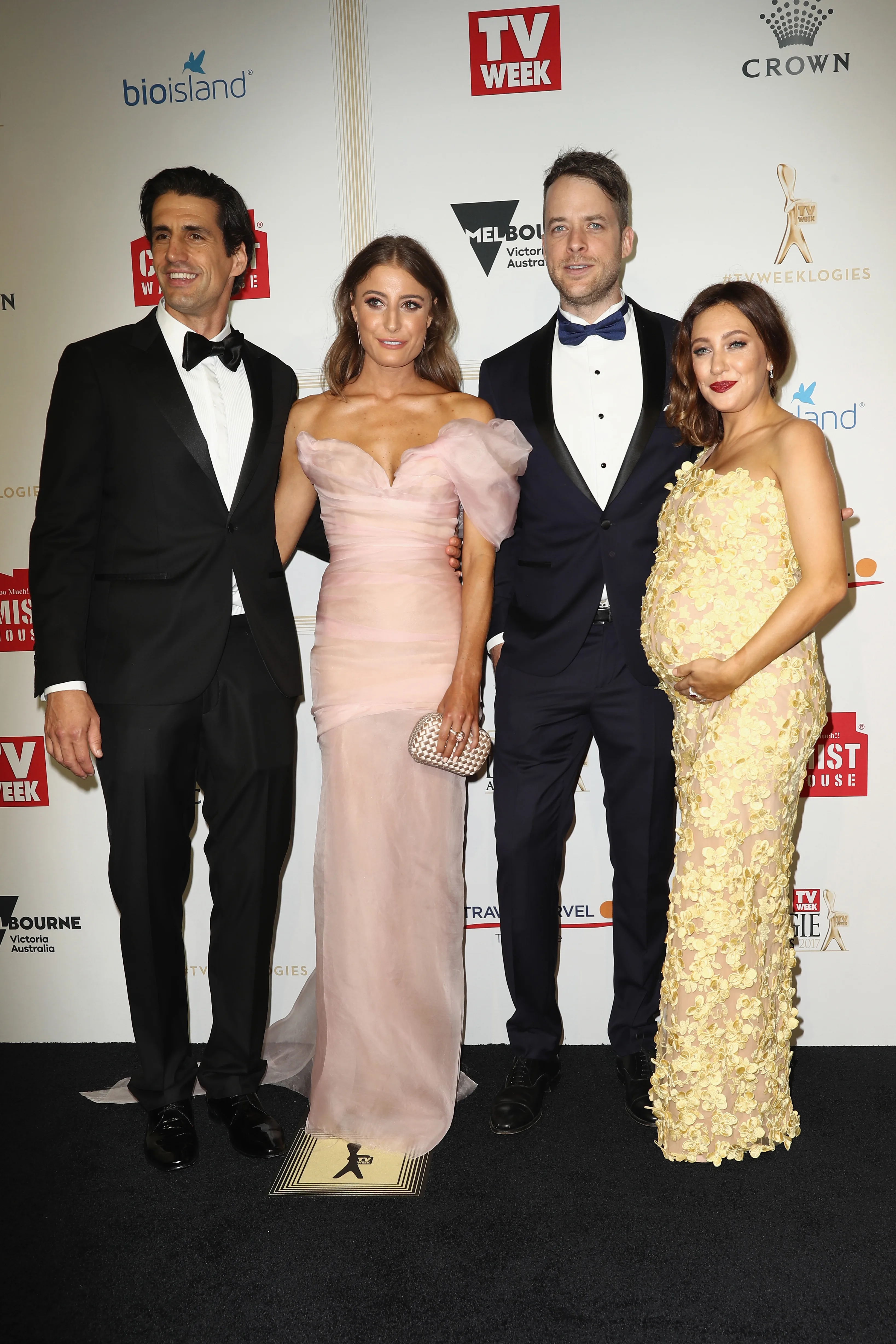 hamish and zoe with andy lee and bec harding