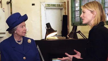 Cate Blanchett recalls the interesting lunch she had with the late Queen Elizabeth