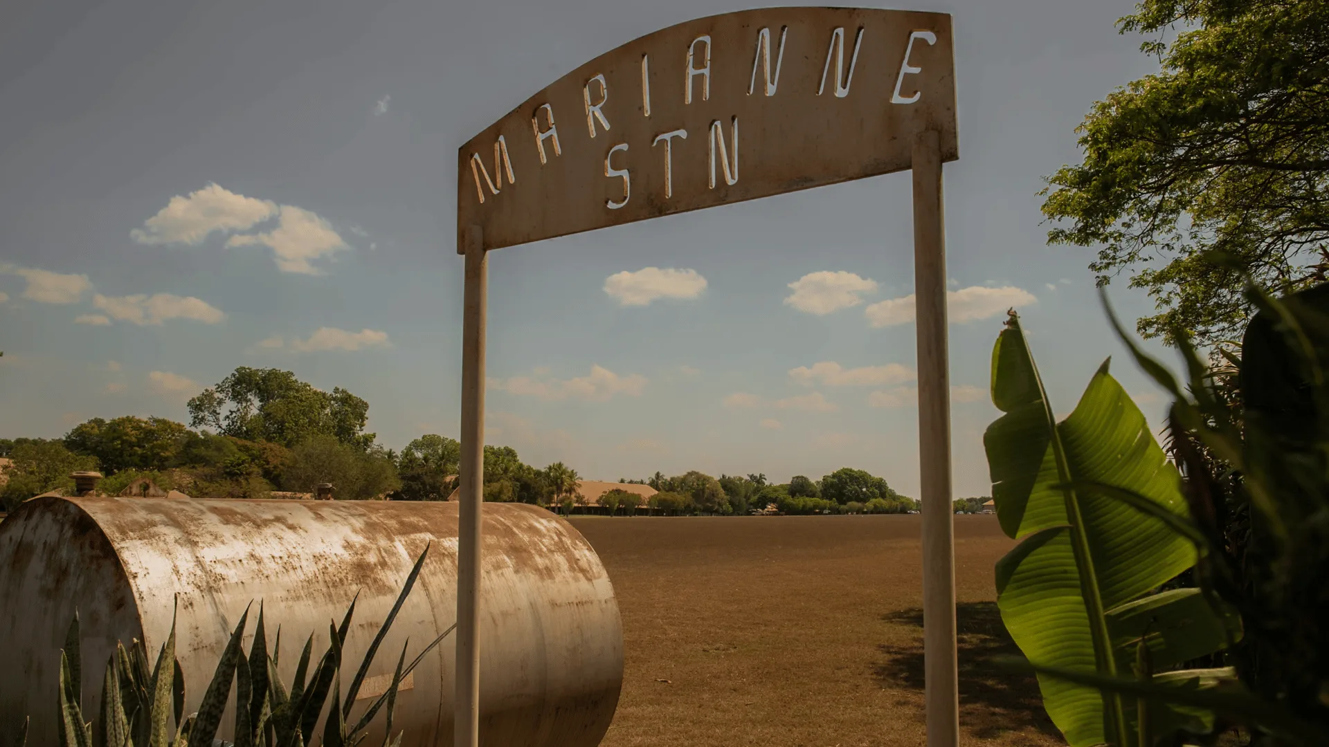 Fictional Marianne Station entrance provided by Netflix