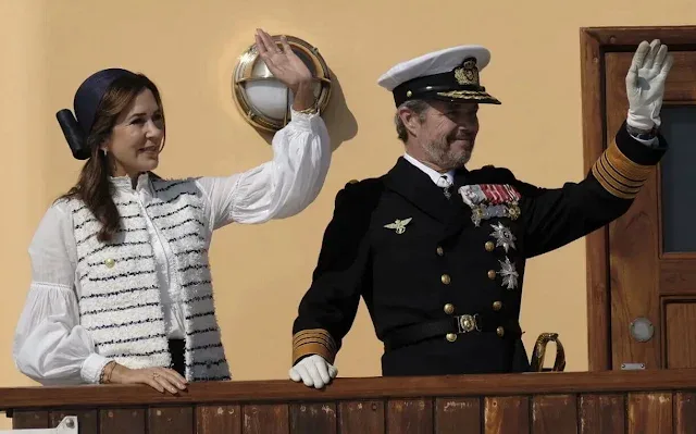 Danish royals visit Danish Islands