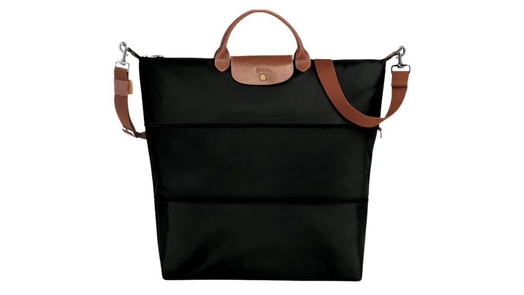 Longchamp Le Pliage Original Travel Bag - Expandable in Noir colour