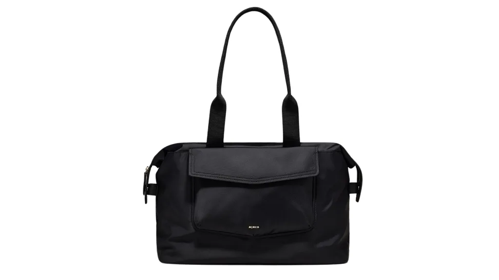 Mimco Mulholland Duffle Bag - black light gold colour