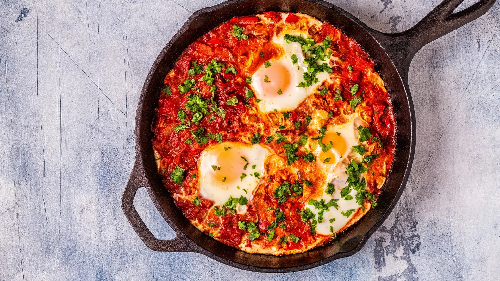 Chickpea shakshuka 