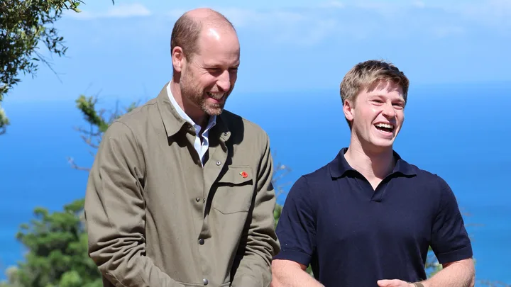 Robert Irwin arrives in Cape Town for the 2024 Earthshot Prize Awards