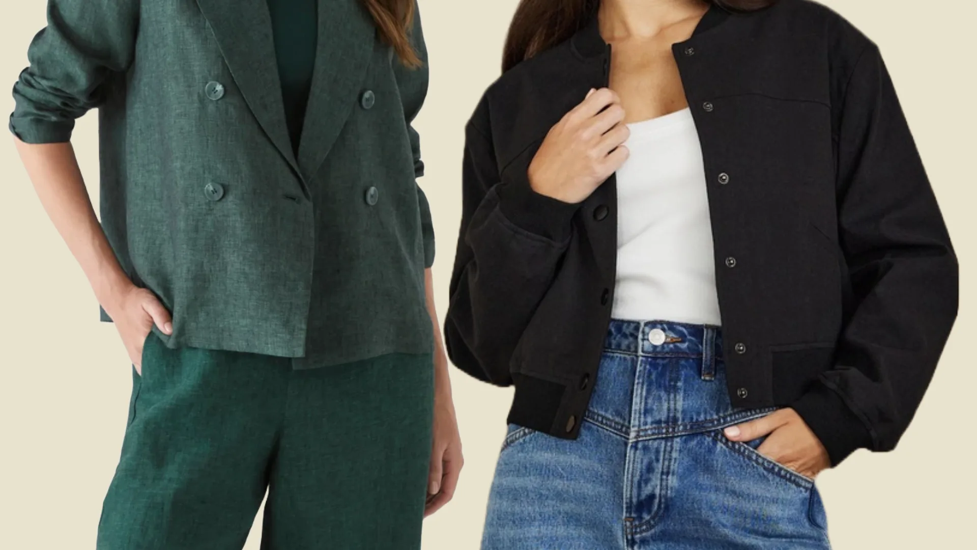 Linen jackets australia clearance