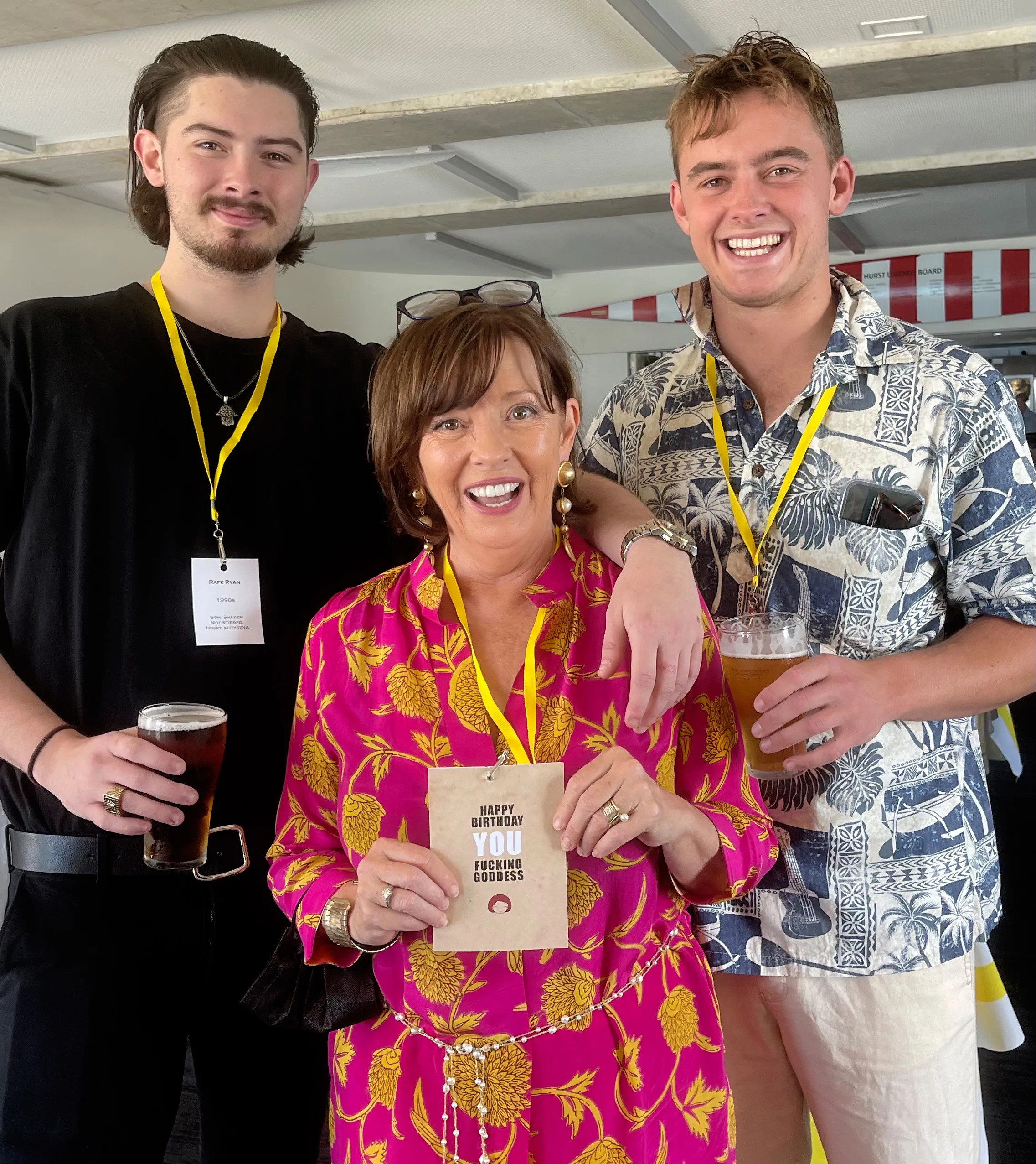 fiona macdonald and her sons