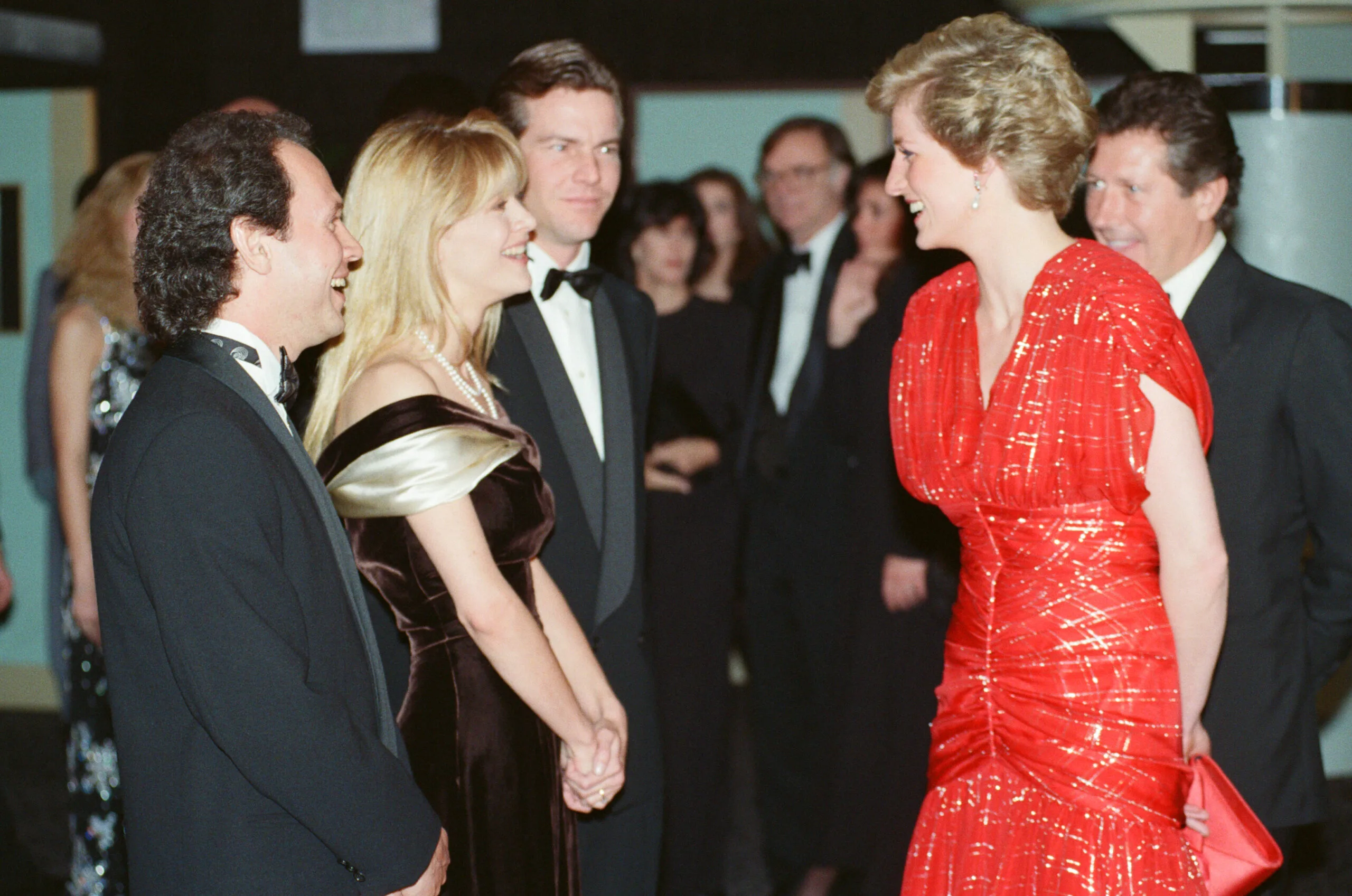 billy crystal, meg ryan and dennis quaid meeting princess diana