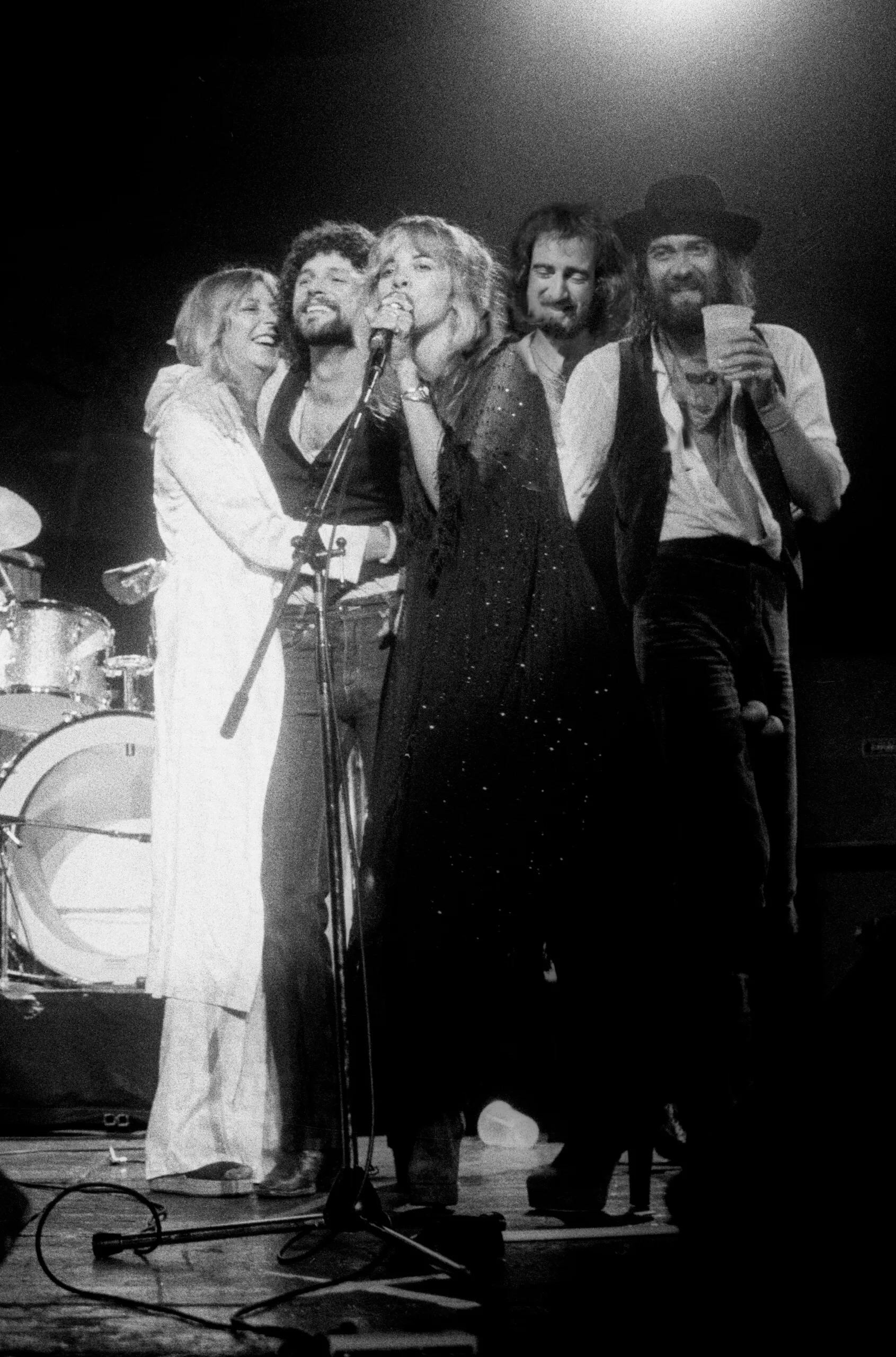 stevie nicks and fleetwood mac circa 1977