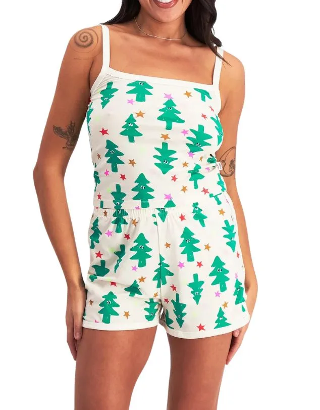 Bonds Christmas Tree Sleep Aussie Cotton Blend Singlet