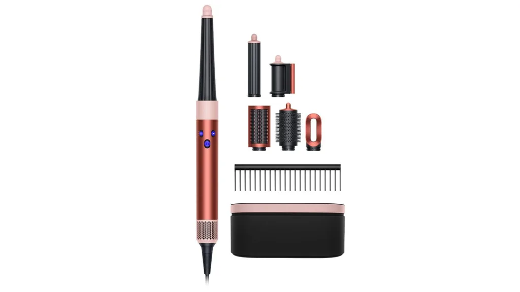 Dyson Airwrap i.d. multi-styler and dryer in strawberry bronze/blush pink for Black Friday offers