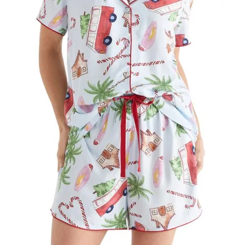 Sussan Christmas Novelty Pyjama Shortie Set