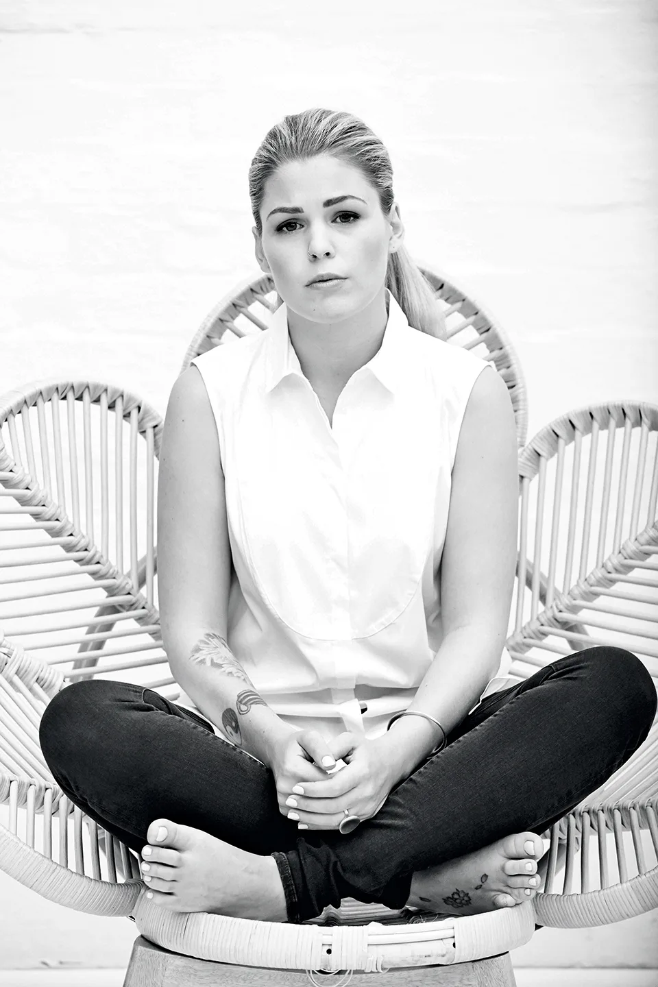 image from our interview / photoshoot with Belle Gibson in 2015